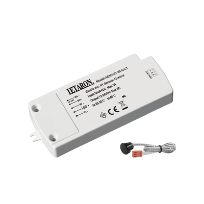 Interruttore a sfioramento per specchio da bagno, supporta la personalizzazione, interruttore LED dimmerabile intelligente, sensore IR a infrarossi, DC12-24V