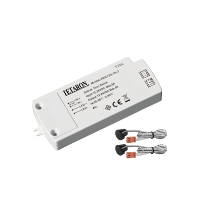 Interruttore a sfioramento per specchio da bagno, supporta la personalizzazione, interruttore LED dimmerabile intelligente, sensore IR a infrarossi, DC12-24V